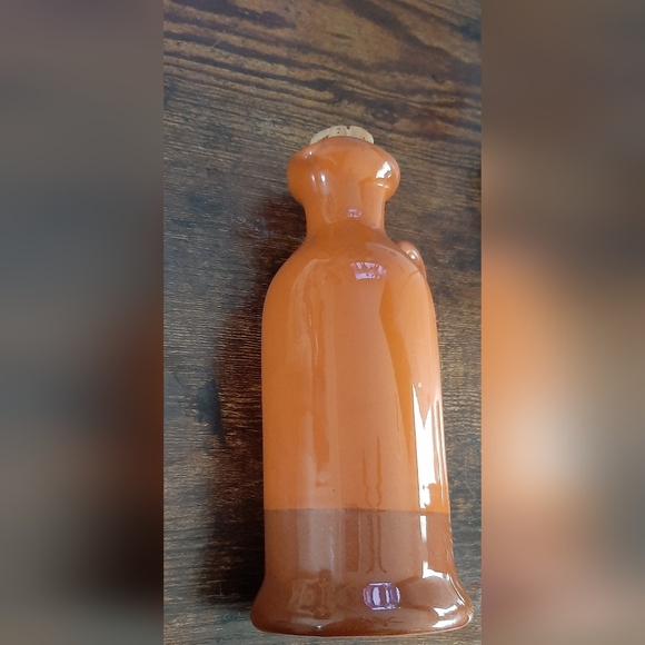 POTTERY BARN Jug Carafe with Orange and Brown Glaze handcrafted ceramic … - Picture 7 of 9